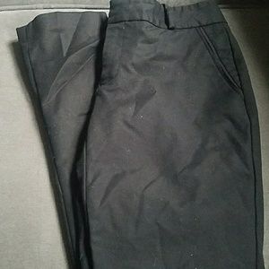 Black 6 Calvin Klein ankle pants